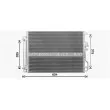 Condenseur, climatisation AVA QUALITY COOLING HY5469D - Visuel 2