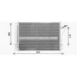 Condenseur, climatisation AVA QUALITY COOLING HY5470D - Visuel 1