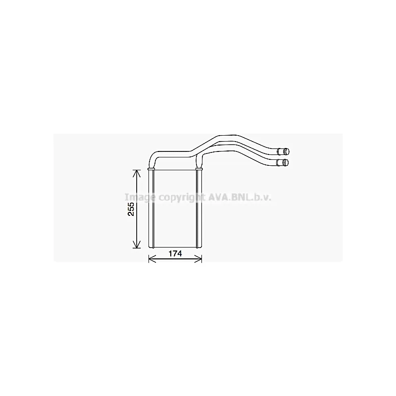 Système de chauffage AVA QUALITY COOLING HY6449