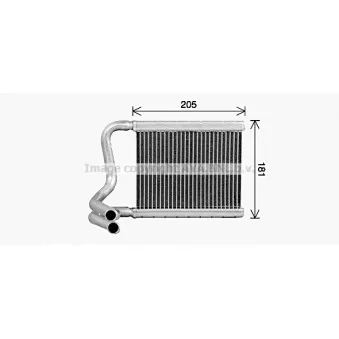 Système de chauffage AVA QUALITY COOLING HY6594