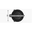 Moteur électrique, pulseur d'air habitacle AVA QUALITY COOLING HY8476 - Visuel 1