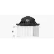 Moteur électrique, pulseur d'air habitacle AVA QUALITY COOLING HY8476 - Visuel 3