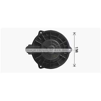 Moteur électrique, pulseur d'air habitacle AVA QUALITY COOLING HY8478