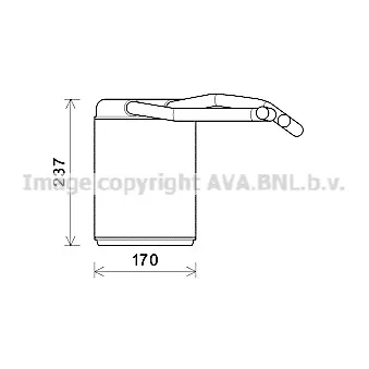 Système de chauffage AVA QUALITY COOLING HYA6446