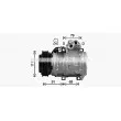 Compresseur, climatisation AVA QUALITY COOLING HYAK599 - Visuel 1