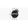 Compresseur, climatisation AVA QUALITY COOLING HYAK599 - Visuel 2