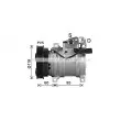 Compresseur, climatisation AVA QUALITY COOLING HYK483 - Visuel 1