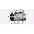 Compresseur, climatisation AVA QUALITY COOLING HYK497 - Visuel 1