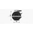 Compresseur, climatisation AVA QUALITY COOLING HYK497 - Visuel 2