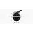 Compresseur, climatisation AVA QUALITY COOLING HYK593 - Visuel 2