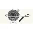 Embrayage, ventilateur de radiateur AVA QUALITY COOLING IVC157 - Visuel 1