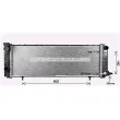 Radiateur, refroidissement du moteur AVA QUALITY COOLING JE2078 - Visuel 1