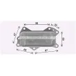 Radiateur d'huile AVA QUALITY COOLING JE3079 - Visuel 1