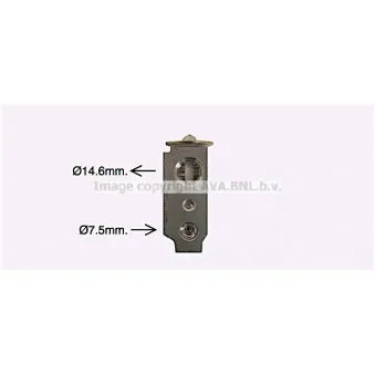 Détendeur, climatisation AVA QUALITY COOLING KA1299