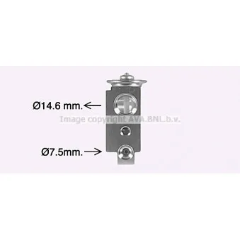 Détendeur, climatisation AVA QUALITY COOLING KA1320