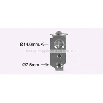 Détendeur, climatisation AVA QUALITY COOLING KA1321