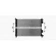 Radiateur, refroidissement du moteur AVA QUALITY COOLING KA2328 - Visuel 2