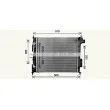 Radiateur, refroidissement du moteur AVA QUALITY COOLING KA2339 - Visuel 1