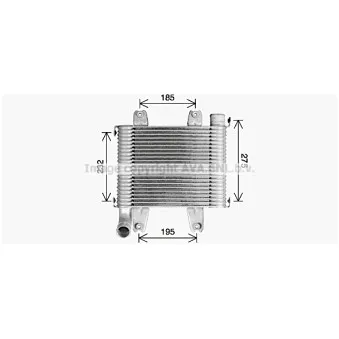 Intercooler, échangeur AVA QUALITY COOLING KA4305