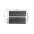 Condenseur, climatisation AVA QUALITY COOLING KA5312D - Visuel 1