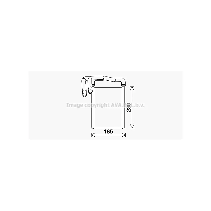 Système de chauffage AVA QUALITY COOLING KA6289