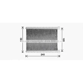 Système de chauffage AVA QUALITY COOLING KA6330