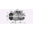 Compresseur, climatisation AVA QUALITY COOLING KAK314 - Visuel 1