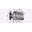 Compresseur, climatisation AVA QUALITY COOLING KAK319 - Visuel 1
