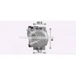 Compresseur, climatisation AVA QUALITY COOLING KAK319 - Visuel 3