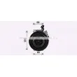 Compresseur, climatisation AVA QUALITY COOLING KAK325 - Visuel 2