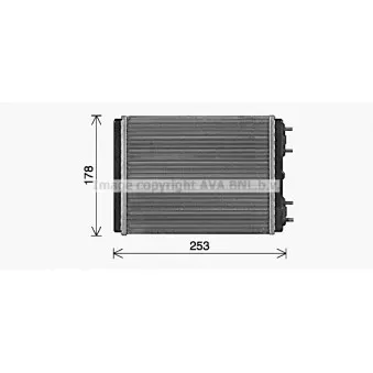 Système de chauffage AVA QUALITY COOLING LA6032