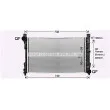 Radiateur, refroidissement du moteur AVA QUALITY COOLING MS2727 - Visuel 1