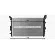 Radiateur, refroidissement du moteur AVA QUALITY COOLING MS2731 - Visuel 2