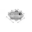 Radiateur d'huile AVA QUALITY COOLING MS3743 - Visuel 1