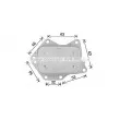Radiateur d'huile AVA QUALITY COOLING MS3744 - Visuel 1