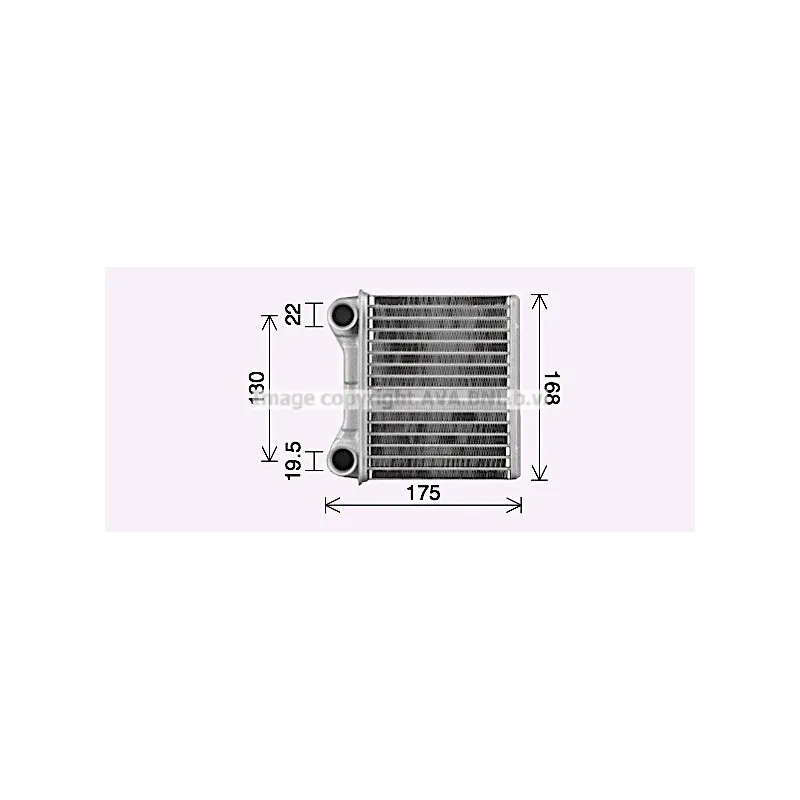 Système de chauffage AVA QUALITY COOLING MS6762