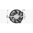 Ventilateur, refroidissement du moteur AVA QUALITY COOLING MS7719 - Visuel 1