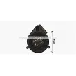 Moteur électrique, pulseur d'air habitacle AVA QUALITY COOLING MS8715 - Visuel 2