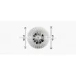 Moteur électrique, pulseur d'air habitacle AVA QUALITY COOLING MS8768 - Visuel 2