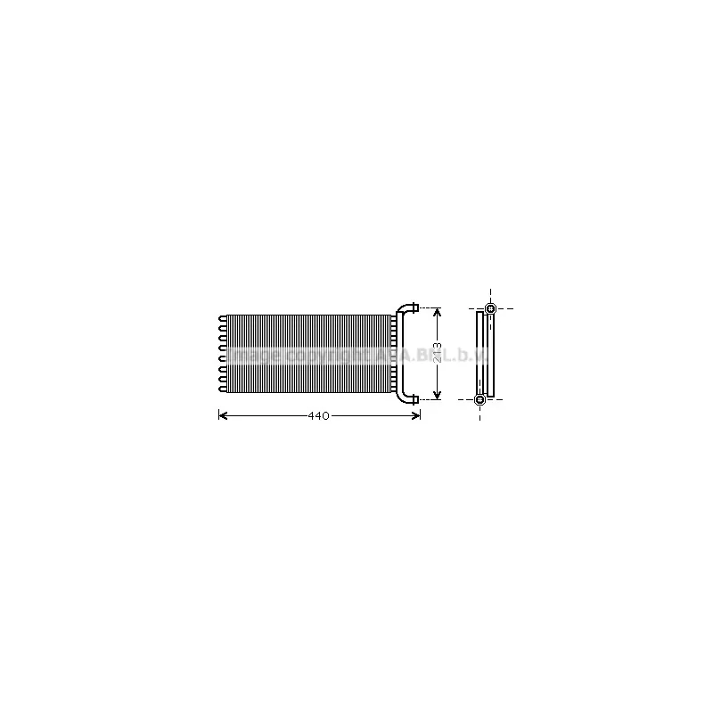 Système de chauffage AVA QUALITY COOLING MSA6399