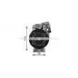 Compresseur, climatisation AVA QUALITY COOLING MSAK746 - Visuel 2