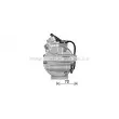 Compresseur, climatisation AVA QUALITY COOLING MSAK747 - Visuel 3