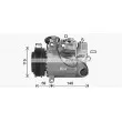 Compresseur, climatisation AVA QUALITY COOLING MSAK759 - Visuel 1