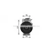 Compresseur, climatisation AVA QUALITY COOLING MSK754 - Visuel 2