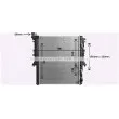 Radiateur, refroidissement du moteur AVA QUALITY COOLING MT2280 - Visuel 1