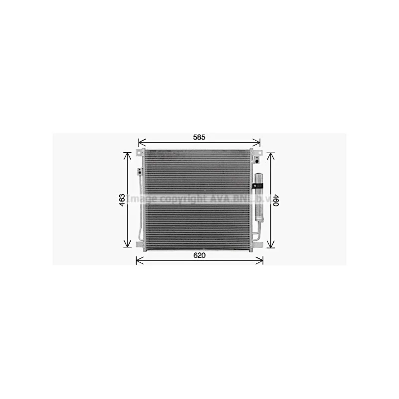 Condenseur, climatisation AVA QUALITY COOLING MT5285D