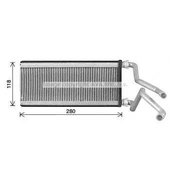 Système de chauffage AVA QUALITY COOLING MZ6298