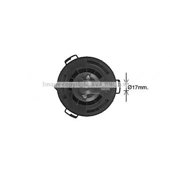 Moteur électrique, pulseur d'air habitacle AVA QUALITY COOLING MZ8297