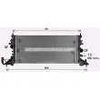 Radiateur, refroidissement du moteur AVA QUALITY COOLING OL2703 - Visuel 1