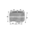 Radiateur d'huile AVA QUALITY COOLING OL3710 - Visuel 1